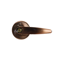 Yale VL6537US11 bronze round lever lock