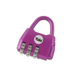 Khóa du lịch NOVELTY 3 số màu tím Yale Y-NOVELTY-2PURPLE