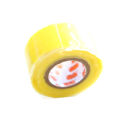 Plastic tape 25mm x 2m x 0.50mm x 100R 555 yellow 040011-555-0009