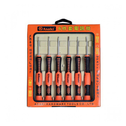 Asaki AK-9075 Electric Screwdriver Set (6 pieces)