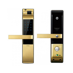 Yale YDM4109AGOLD 3-function electronic lock