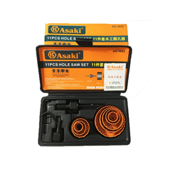 Bộ mũi khoét lỗ Asaki AK-3682 (11 chi tiết)