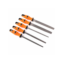 Asaki AK-3767 10 inch iron file set (5 pieces)