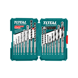 Total TACSD6165 16-piece multi-purpose drill bit set