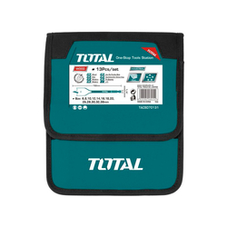 Bộ 13 mũi khoan gỗ đầu dẹp Total TACSD70131