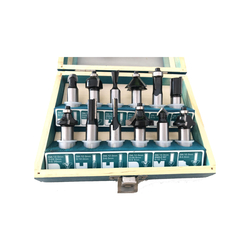 Total TACSR0104121 1/4 inch Wood Milling Bit Set of 12