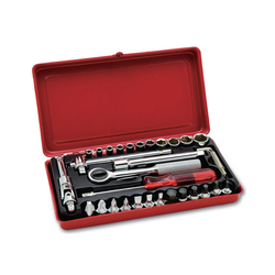 Asahi SD2340 34-piece 1/4 inch socket set
