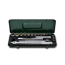 Asahi VJS4151 20-piece 1/2 inch hex socket set