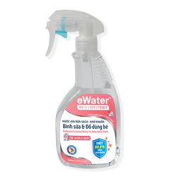 Ionized water for cleaning and disinfecting baby items Ewater RSVX500 (500ml spray nozzle)
