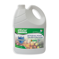 Ionized water to disinfect food, vegetables and fruits Ewater RSNV4.9L (4.9 liters screw cap)