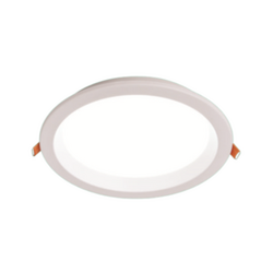 Round recessed LED light 18W HUFA AT128 yellow light