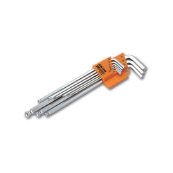 Bộ lục giác đầu bi hệ inch 9 chi tiết AQSE910