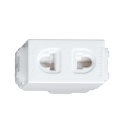 Ổ cắm đơn có màn che 250VAC - 16A Panasonic WEV1081-7SW