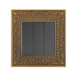 ABE PLACE P1C-32C three-way electrical switch, graphite gray