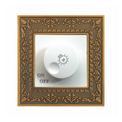 Dimmer đèn ABE PLACE P1A-DD màu trắng