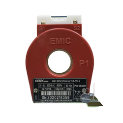 Emic low voltage current transformer 200/5A 5-10VA C0.5, 600V