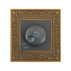 ABE PLACE P1C-DD lamp dimmer, graphite gray