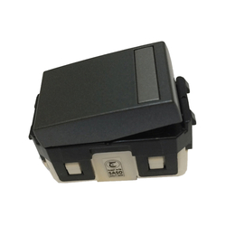 2-way C switch 250VAC - 16A Panasonic WEG55327MB metallic black