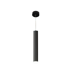Round decorative LED pendant light with black shell 10W HUFA TF-265 white light