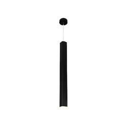 Đèn thả Led trang trí vuông vỏ đen 10W HUFA TF-268 ánh sáng vàng