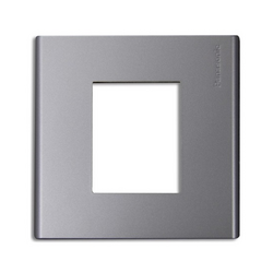 Square face for 2 single 3-pin Panasonic WEB7812MH socket devices