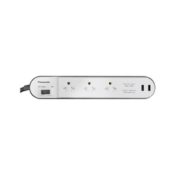 Ổ cắm có dây 3 ổ cắm 2 USB - 2.1A 3m Panasonic WCHG243322W-VN