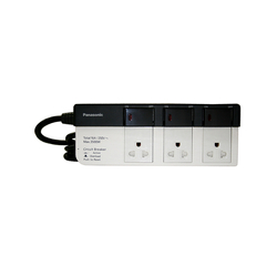 Ổ cắm có dây 3 ổ cắm 3 công tắc phụ 3m Panasonic WCHG28334