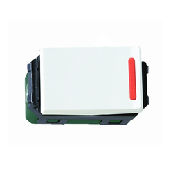 2-way C switch with indicator light when OFF 250VAC - 16A Panasonic WEVH5152-7 white