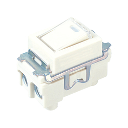 2-way C switch with indicator light when Off 250VAC - 16A Panasonic WNG5052W-751