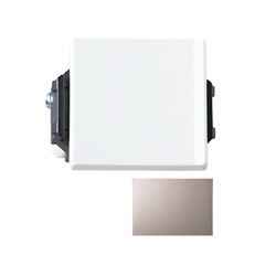 1-way medium type switch B 250VAC - 16A Panasonic WEVH5521MYZK metallic gold