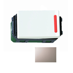 2-way C switch with indicator light when OFF 250VAC - 16A Panasonic WEVH5152-51MYZ metallic gold
