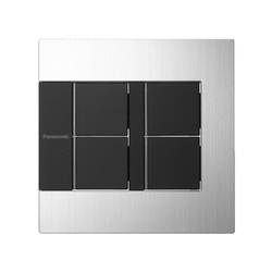 Bộ 4 công tắc có đèn báo chuẩn A Panasonic WTEGP54562S-1-G