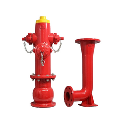 Trụ cấp nước PCCC có đế Shin Yi FHDF-0150-10-D2R màu đỏ