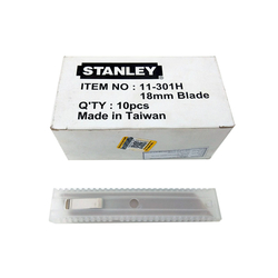 Hộp 100 lưỡi dao rọc giấy Stanley 11-301H