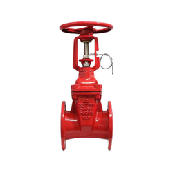 Van cổng ty nổi Shin Yi RRHX-0450-1K-D2R màu đỏ