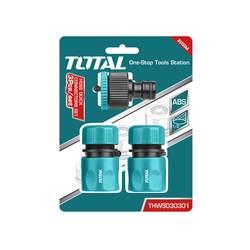 Set of 3 Total THWS030301 pressure washer couplings