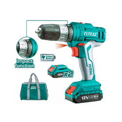 Total TIDLI1222 12V Lithium Cordless Hammer Drill