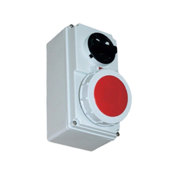 Ổ cắm công nghiệp kèm công tắc loại kín nước IP67 Panasonic F61132 - 6