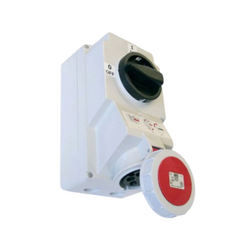 Ổ cắm công nghiệp kèm công tắc loại kín nước IP67 Panasonic F75252-6