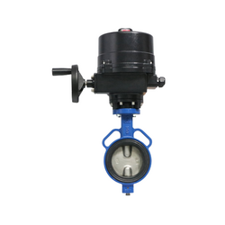 Van bướm động cơ điệnShin Yi EOM11-0700-10-D2B màu xanh