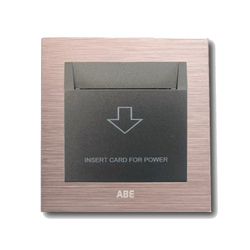 ABE TITANIUM T1H-T30A magnetic card switch rose gold