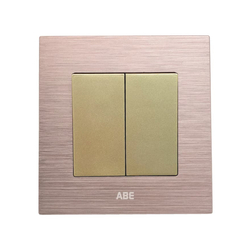 ABE TITANIUM T1H-21C 1-way single switch rose gold