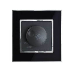 ABE MIRROR M1D-DD black lamp dimmer