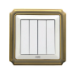 ABE BRONZE B1T-41C four-way electrical switch white
