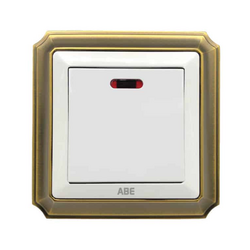 Công tắc điện ABE BRONZE B1T-45A màu trắng