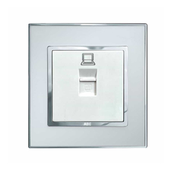 Ổ cắm mạng ABE MIRROR M1T-M màu trắng