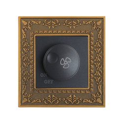 Dimmer quạt ABE LACE L1X-DQ màu xám