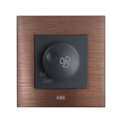ABE TITANIUM T1N-DQ fan dimmer brown