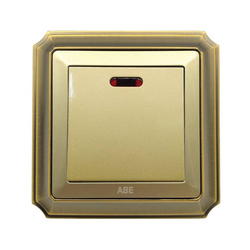 ABE BRONZE B1V-45A yellow electrical switch