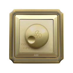 Dimmer quạt ABE BRONZE B1V-DQ màu vàng
